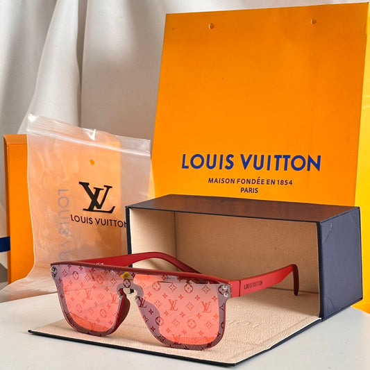 LV "Horizon Shield" Monogram Lens Sunglasses – Limited Edition Multi-Color Collection