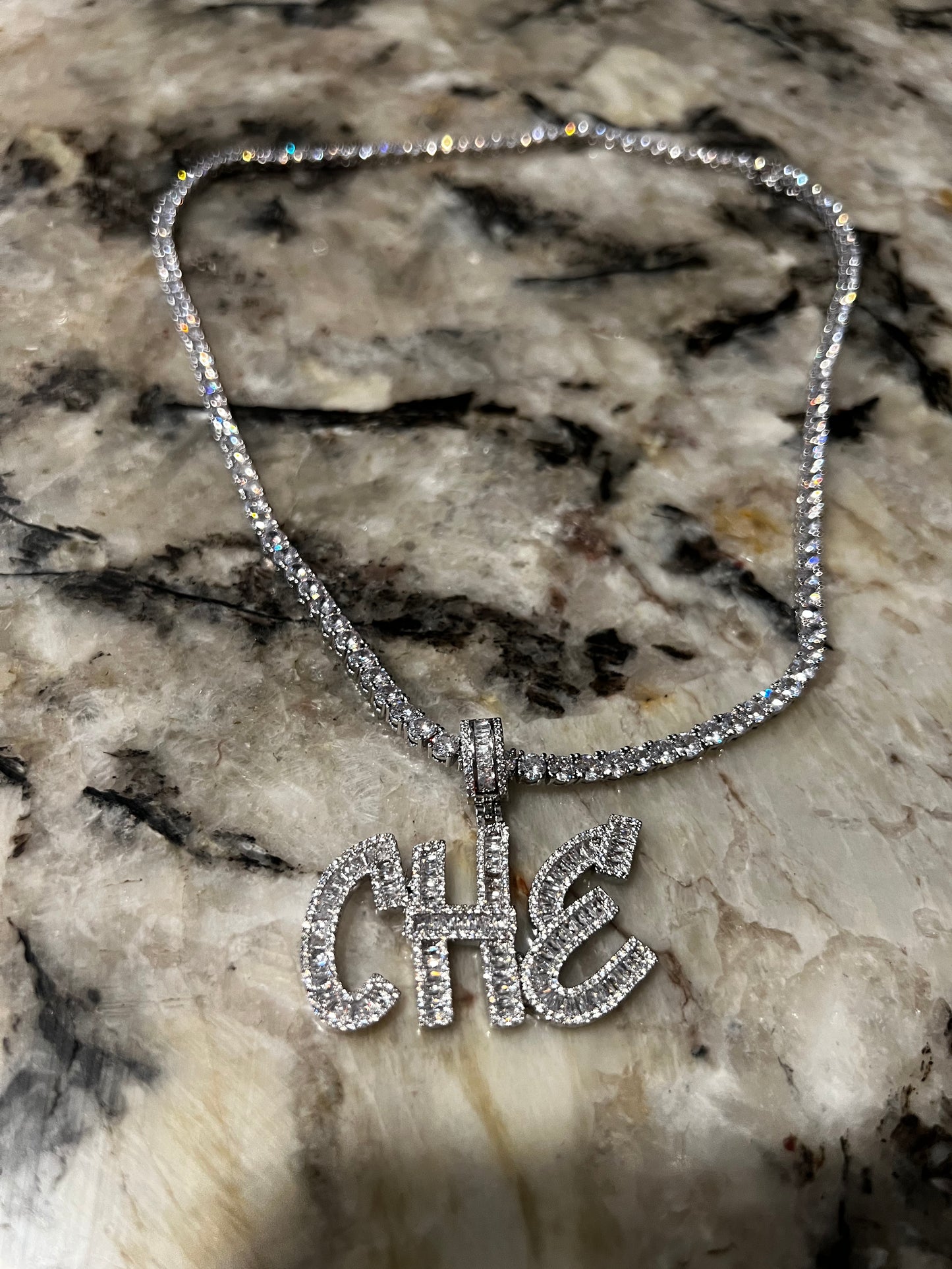 Custom Baguette Chain